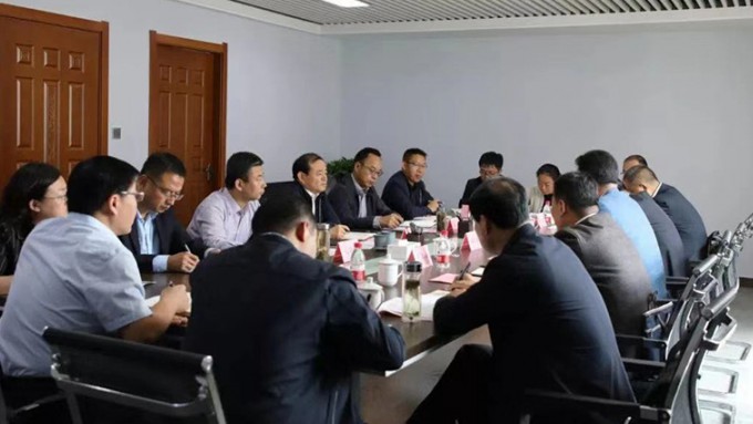 定西市市委副书记、市长戴超一行到访开云足球