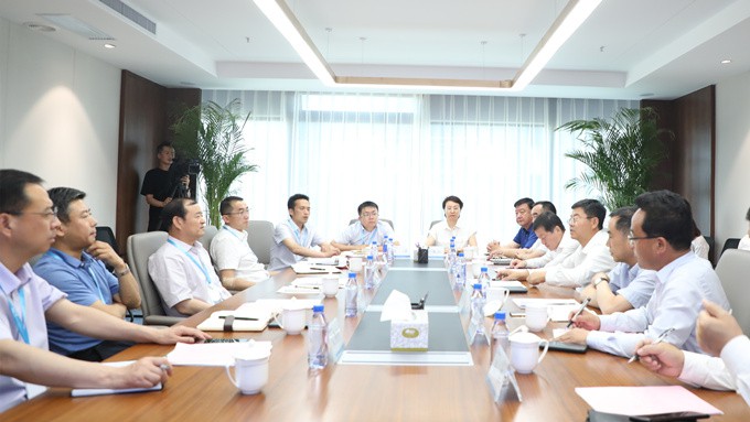 张掖市委副书记、市长谢又生一行到访开云足球